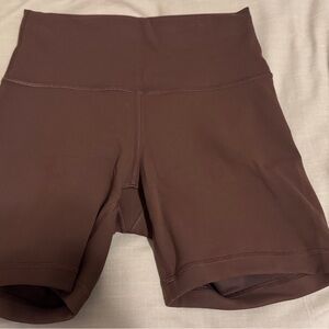 Lululemon Wunder Train High Rise Shorts